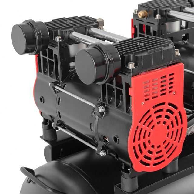 Компресор 50 л, 8 aтм, безмасляний, 4 циліндра. INTERTOOL PT-0037.