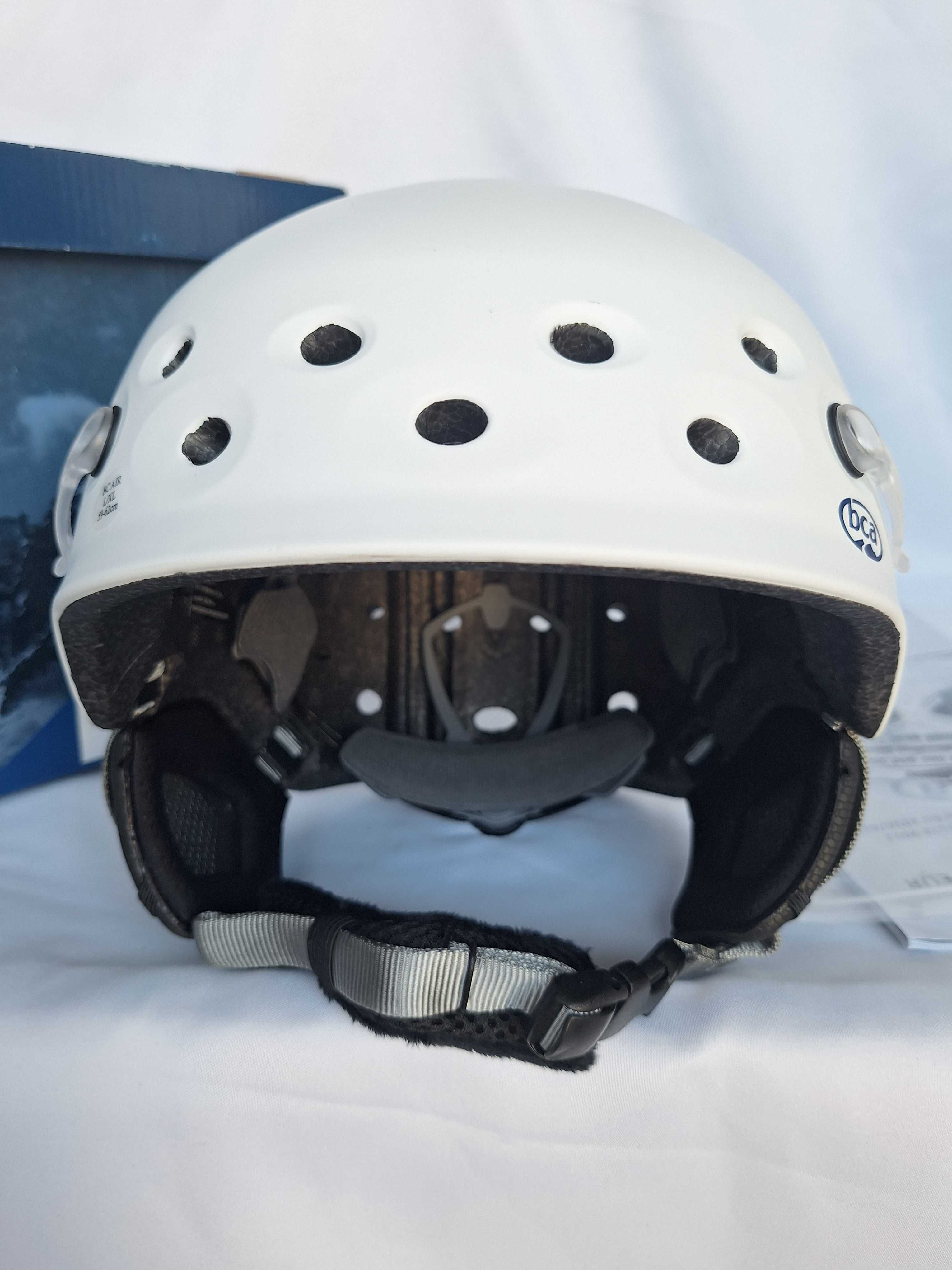 Kask całoroczny uniwersalny narciarski BC Air White L/XL 59-62cm