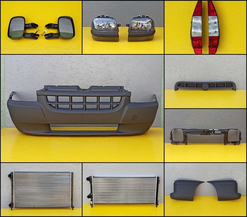 Ветровики Дефлектор окон на Fiat Doblo Фиат Добло 01-06р