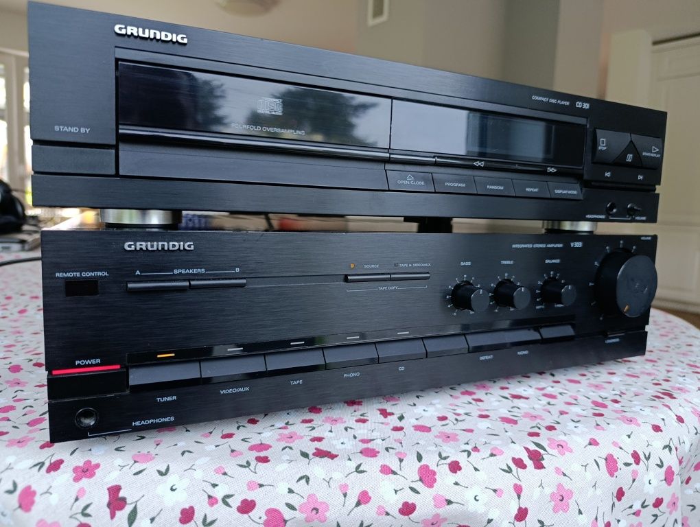 Wzmacniacz+ CD Grundig V 303 CD 301