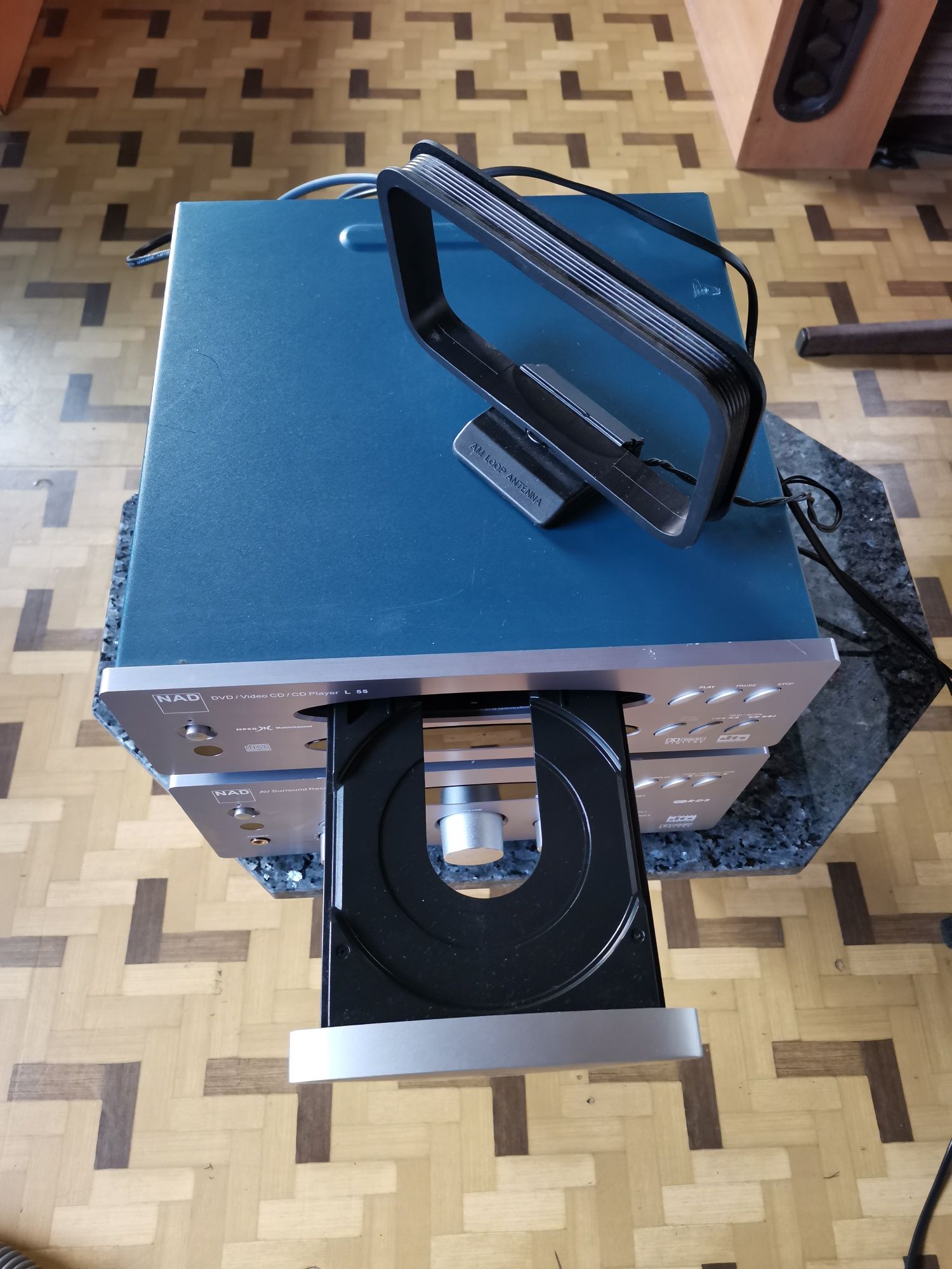 NAD CD DVD L55 Wzmacniacz amplituner L75