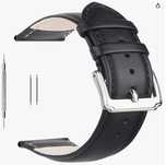 berfine zapasowy pasek do zegarka 20mm czarny