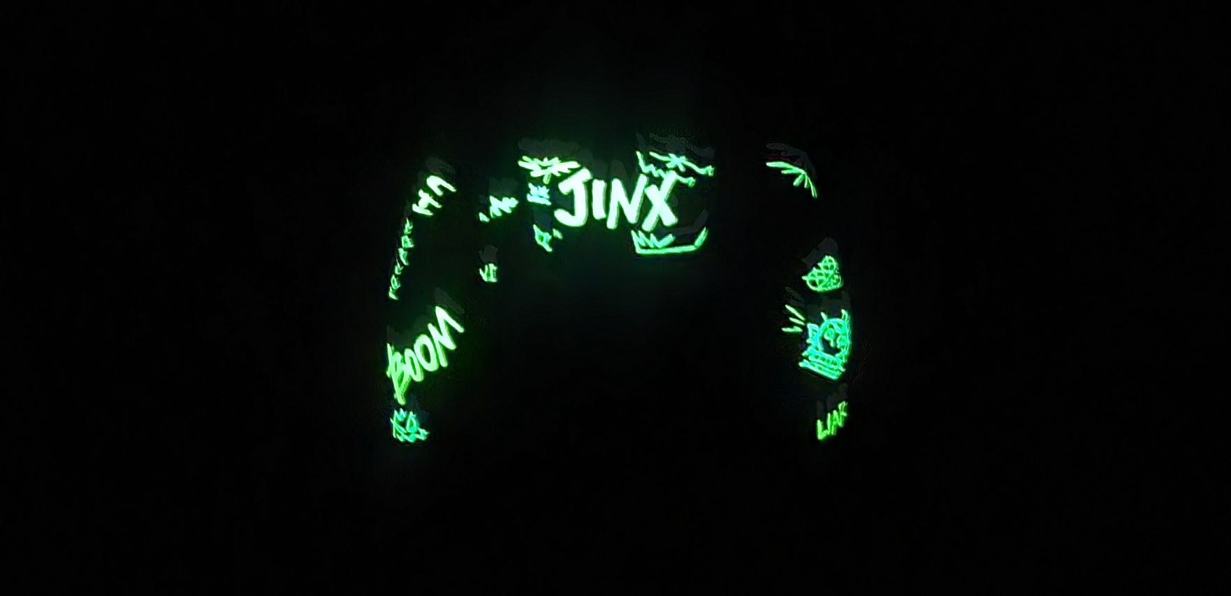 Kontroler pad DualSense PS5 fluorescent Jinx