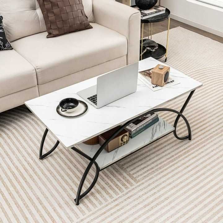 Nowy stół / stolik / blat/prostokątny/100x50x45cm/COSTWAY !7790-A975!