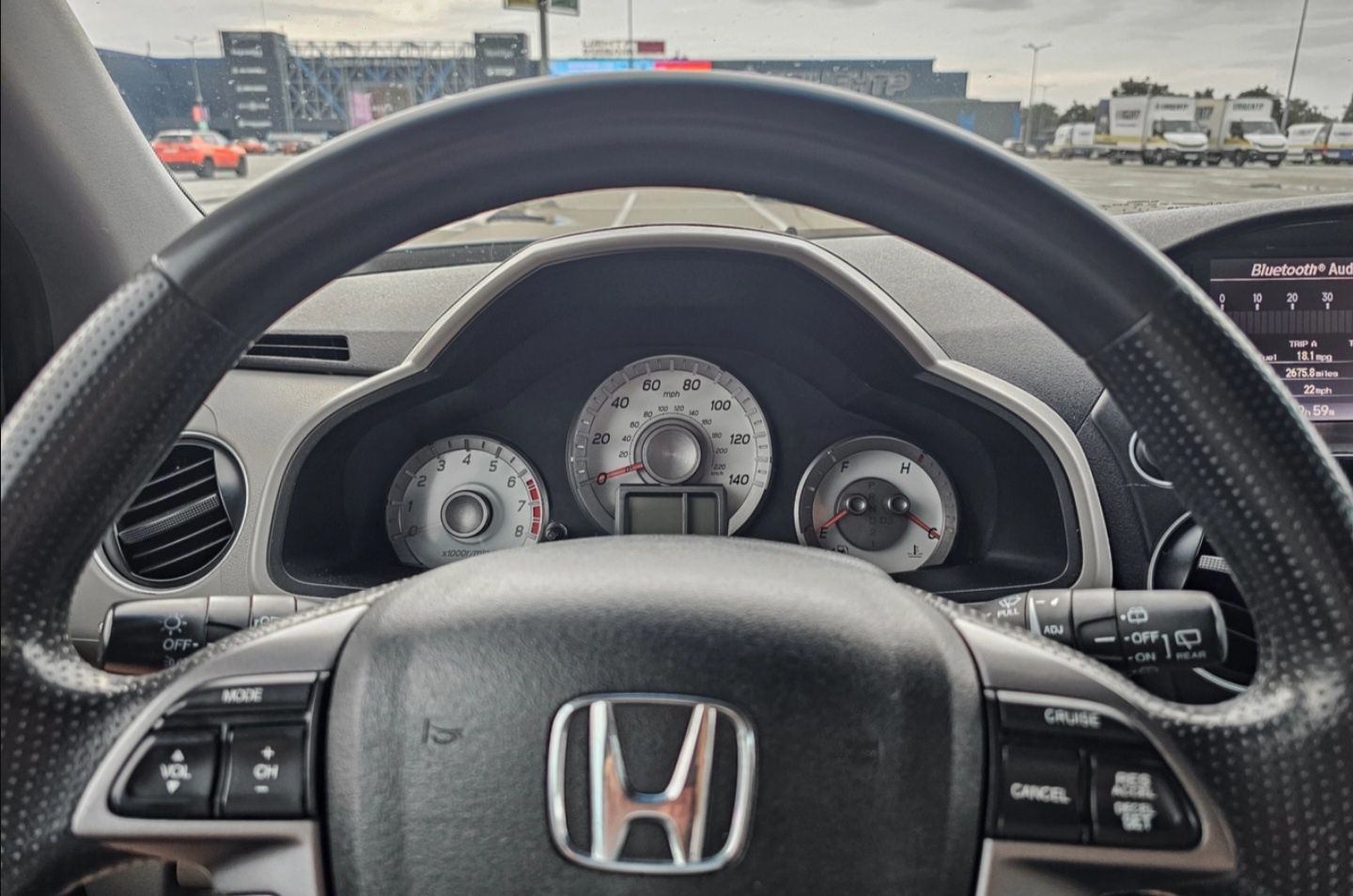 Honda Pilot 2 rest