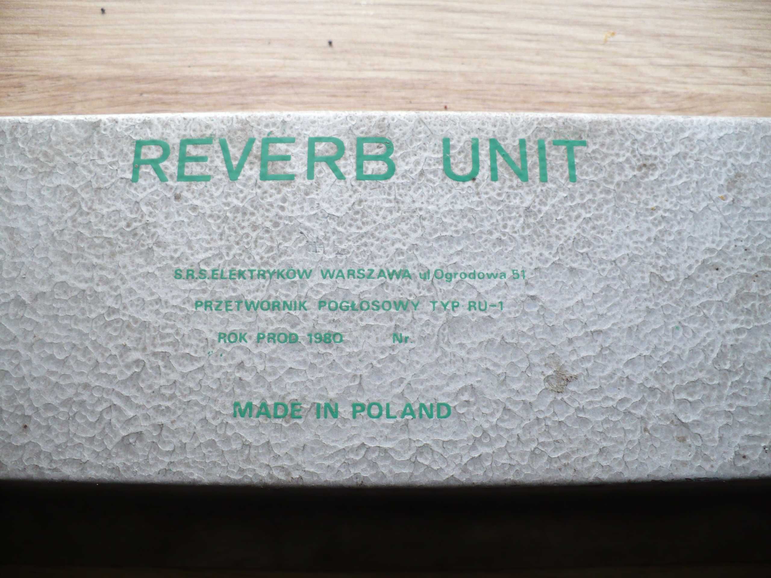 Reverb Unit Made in Poland