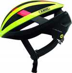 Kask ABUS Viantor MIPS Neon Yellow Racing Red L 58-62 cm