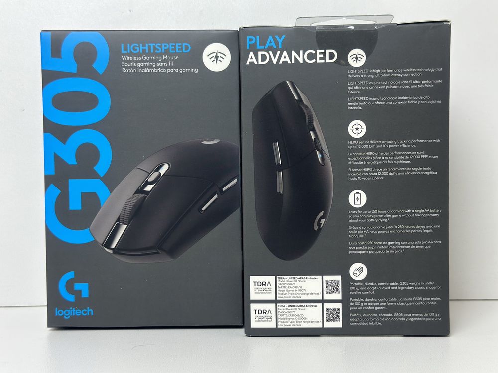Бездротова комп'ютерна миша Logitech G305 Black (910-005282)