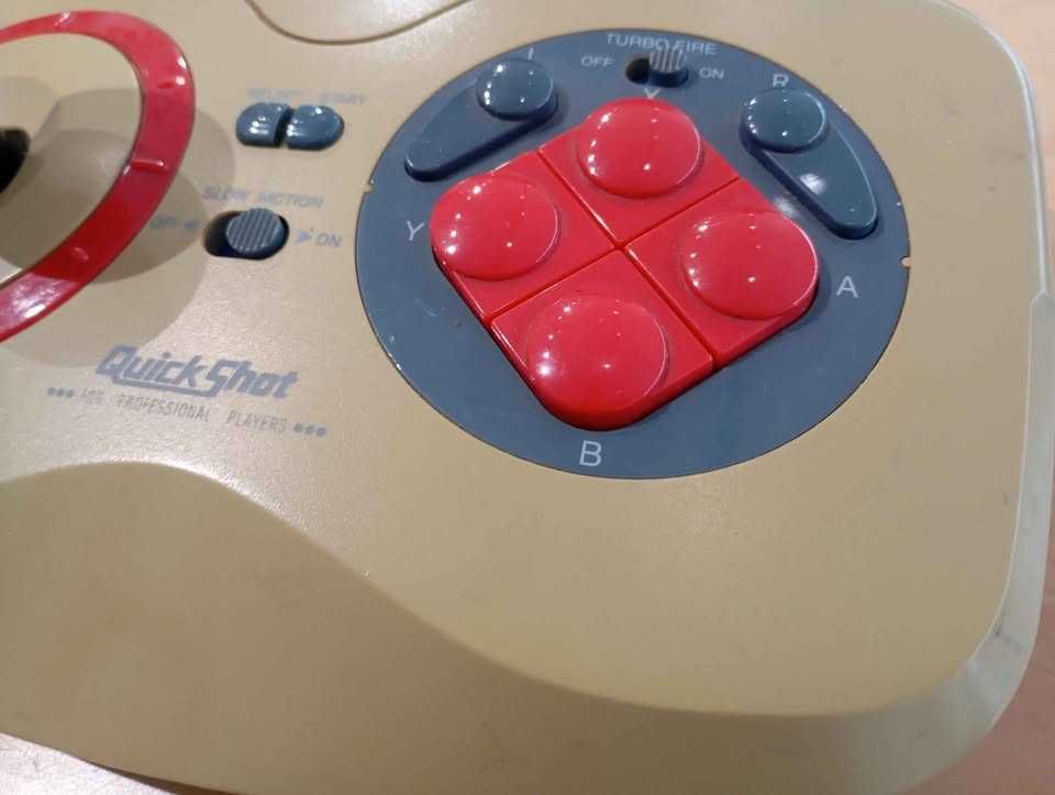 Quick Shot Joystick Turbo Auto Controller QS-190 Super Nintendo SNES