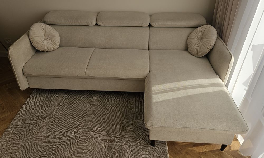 Narożnik, sofa, łóżko z funkcją spania Dreane L Selsey