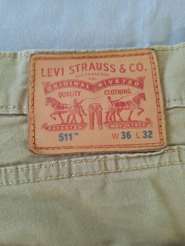 Чоловічі джинси Levis 511 W36 L32