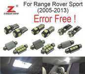 KIT COMPLETO 28 LÂMPADAS LED INTERIOR PARA LAND ROVER SPORT 05-13