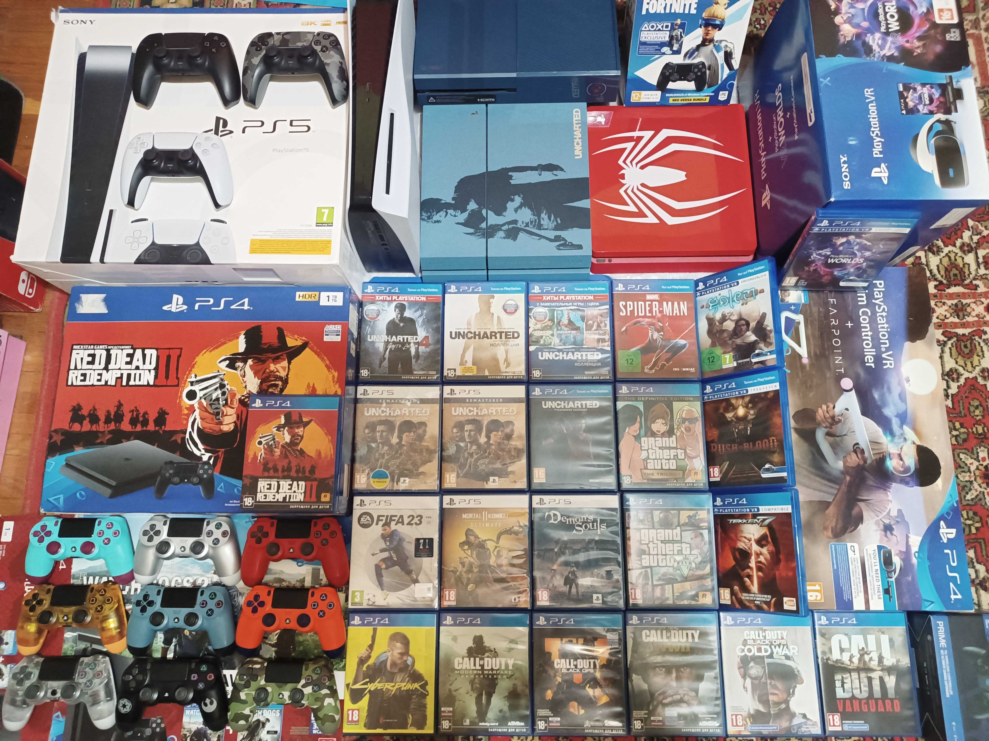PS5Digital(VR2,ОбменПриставки/Игр-GTA5/RDR/MK/GodWar/Spider/Fifa)+7игр