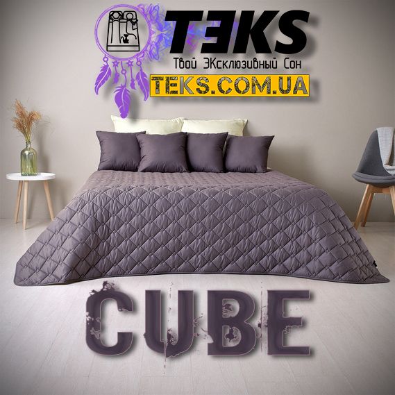 Покрывало СТИЛЬ CUBE. Двустороннее, покрывало, плед.