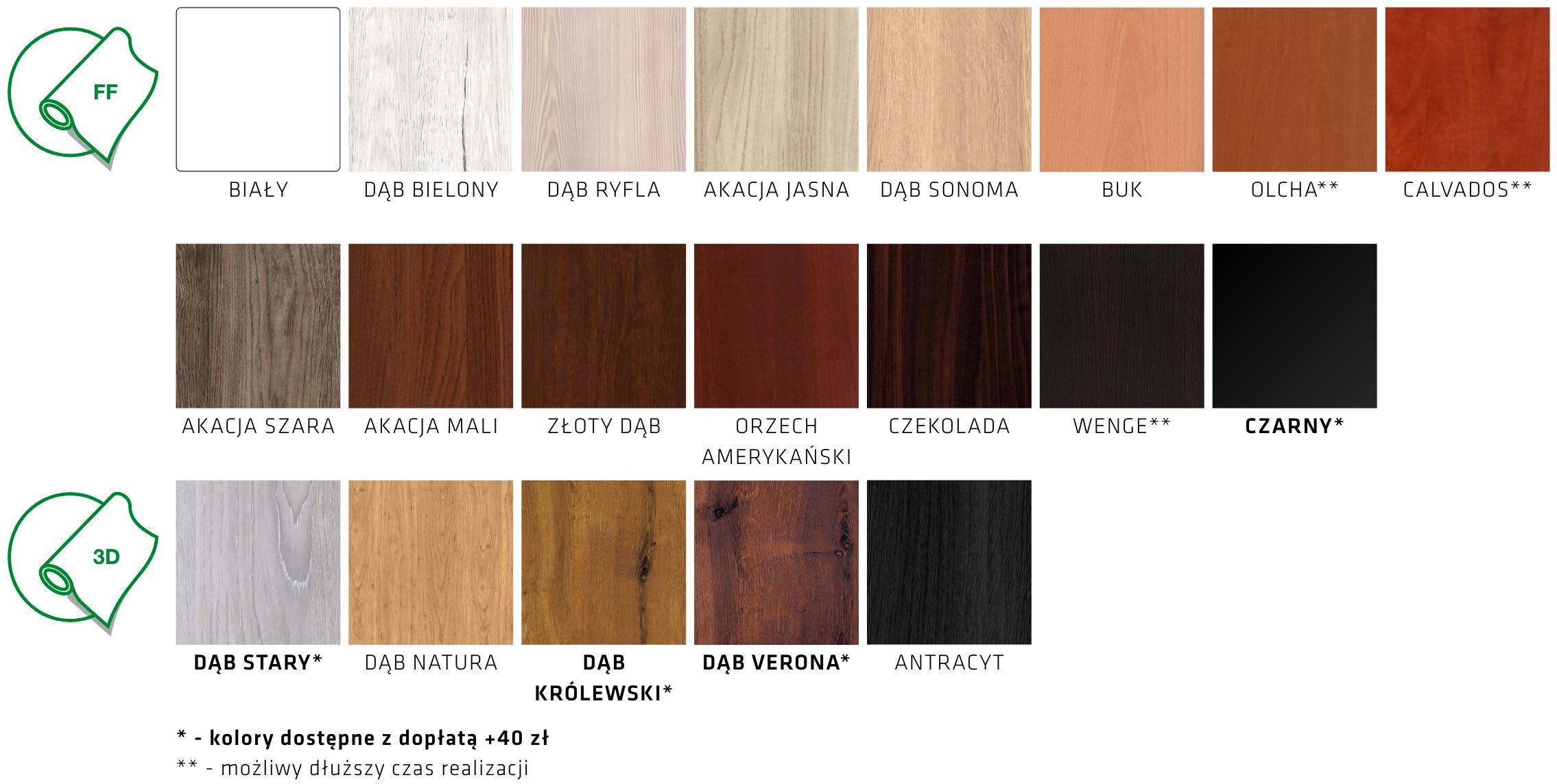 Listwa przypodłogowa mdf  kolor czarny wys.  60 mm x 12 mm
