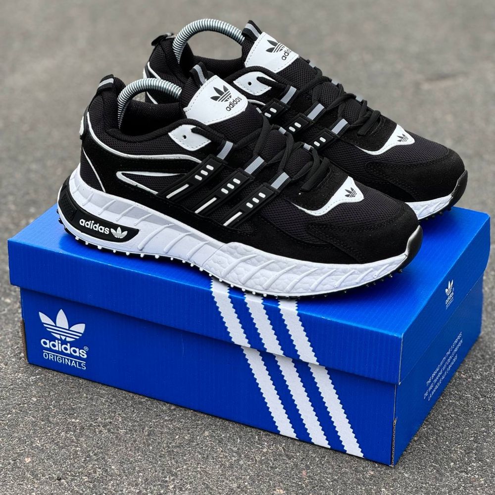 Чоловічі Кросівки Адйдас Чорні  Adidas Black 40-44 рм.