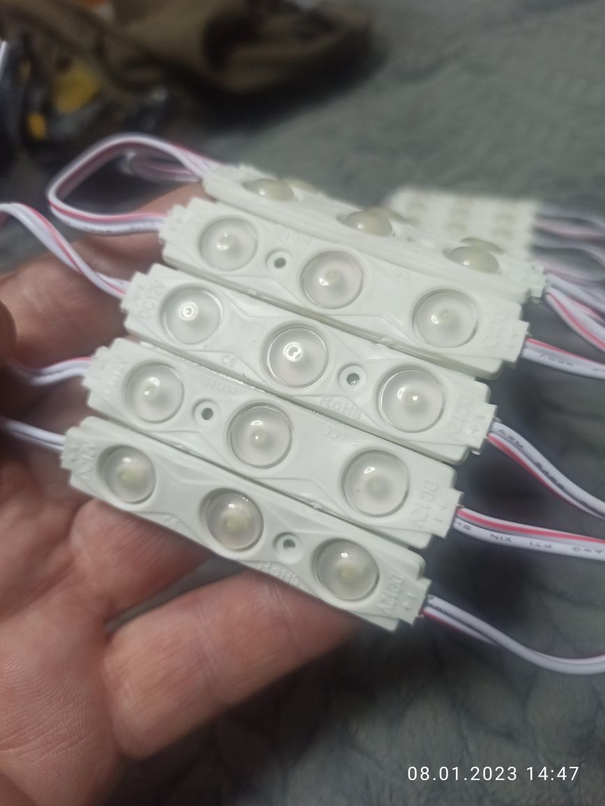 12V LED модулі 1,5 Вт/2,4 Вт