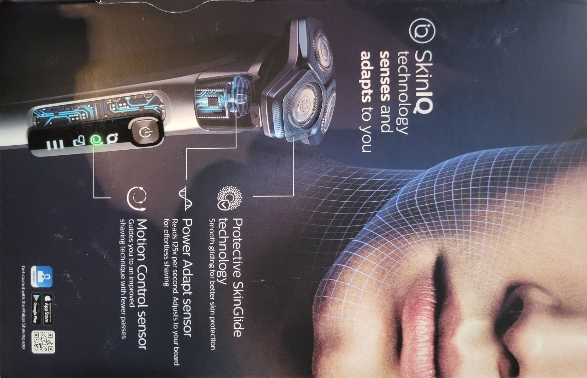 Máquina de barbear nova PHILIPS Série 7000