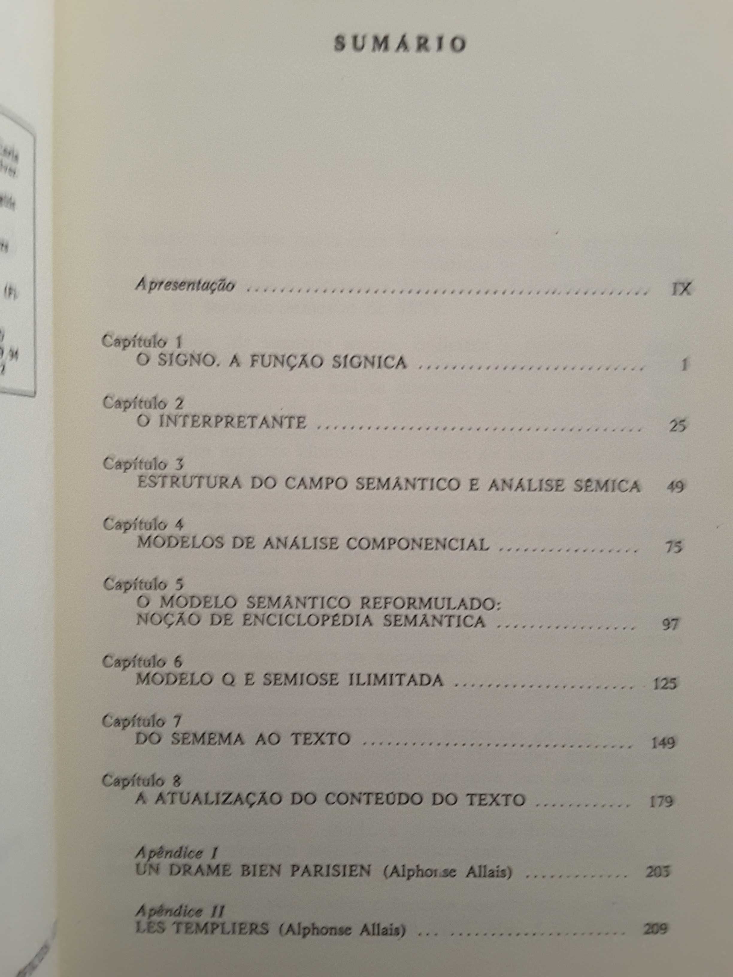Umberto Eco/ Contos de Andersen/ Estudo do Fantástico no Romance