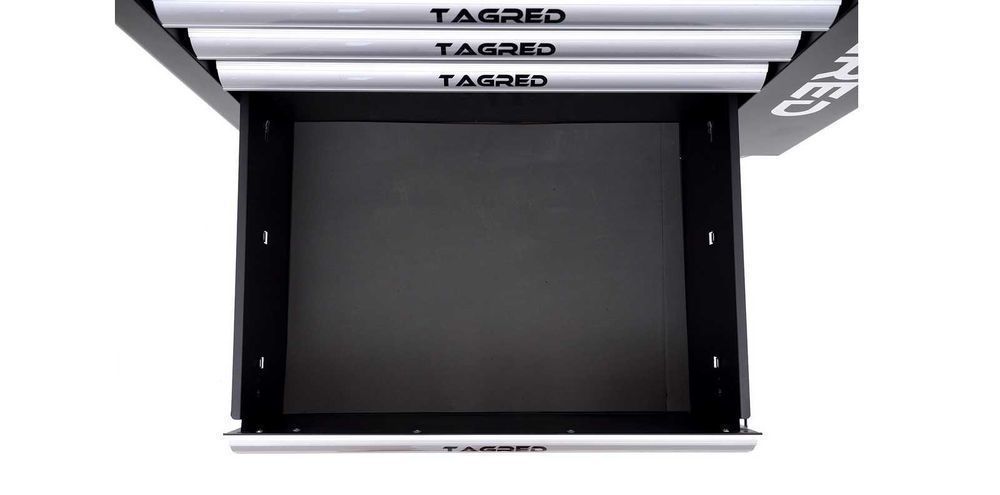 Profesjonalna SZAFA WARSZTATOWA, wózek TAGRED 7 szuflad, stalowy blat