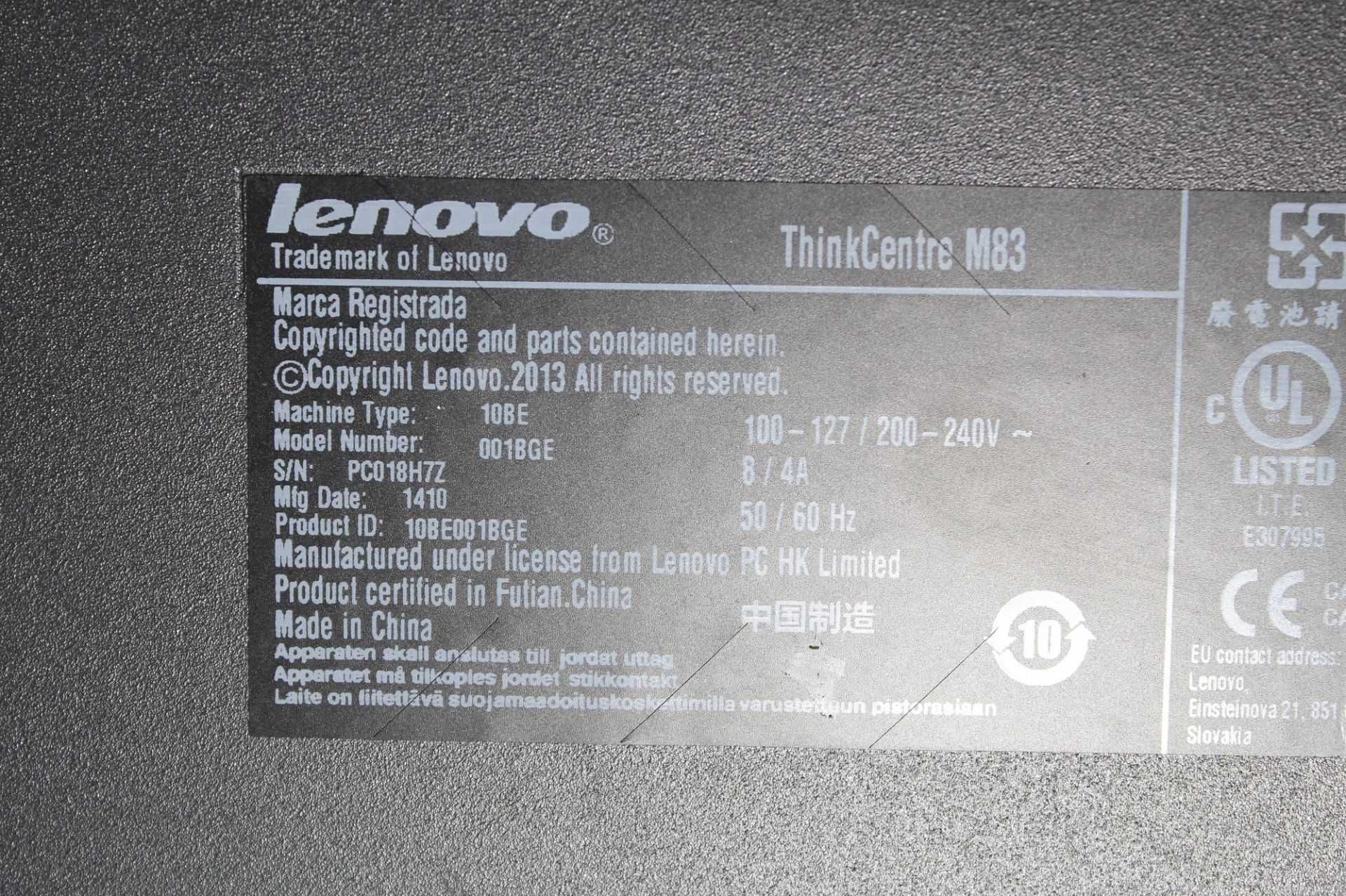 Lenovo M83 Intel i3-4130