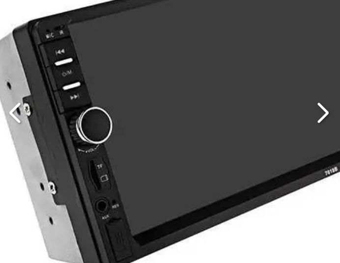 Універсальна автомагнітола 2 Din сенсорна, Bluetooth