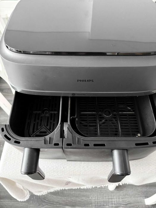 Philips Airfryer DualBasket 9L com duas cestas | Fritadeira sem óleo