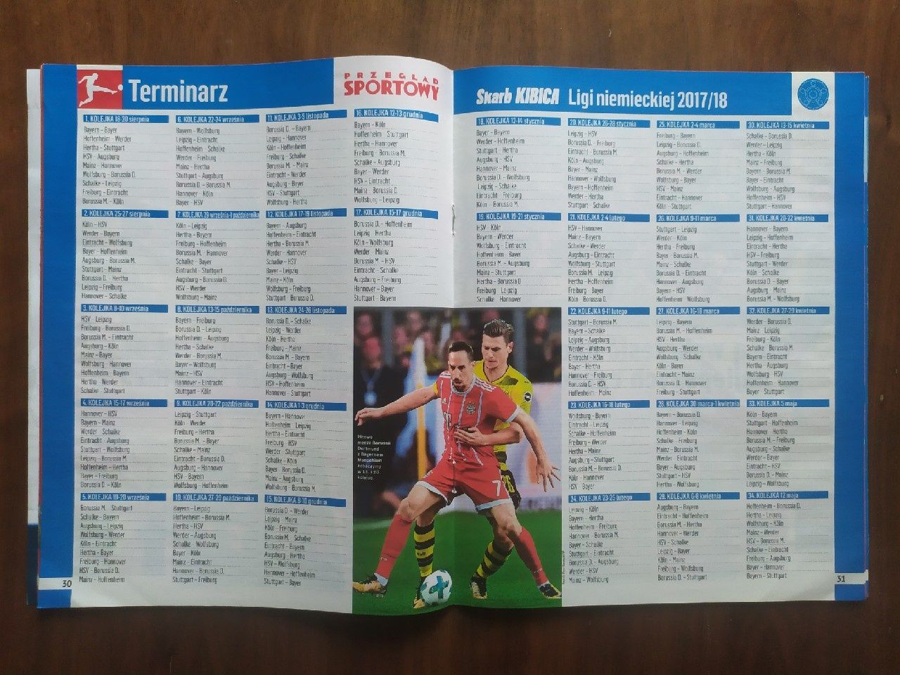 Skarb kibica liga niemiecka sezon 2017-18