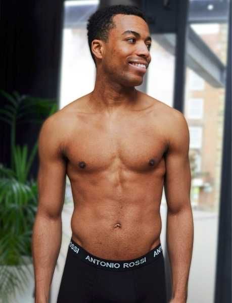 Męskie Bokserki 12-Pak ANTONIO ROSSI Hipster Elastyczny Pas Bawełna S