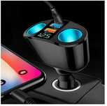Ładowarka - przejściówka do zapalniczki papierosowej 12/24 V + USB