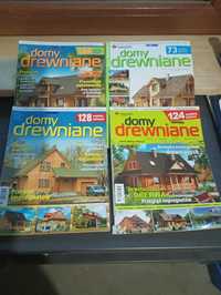 Katalog album Domy drewniane projekty domów porady 4szt