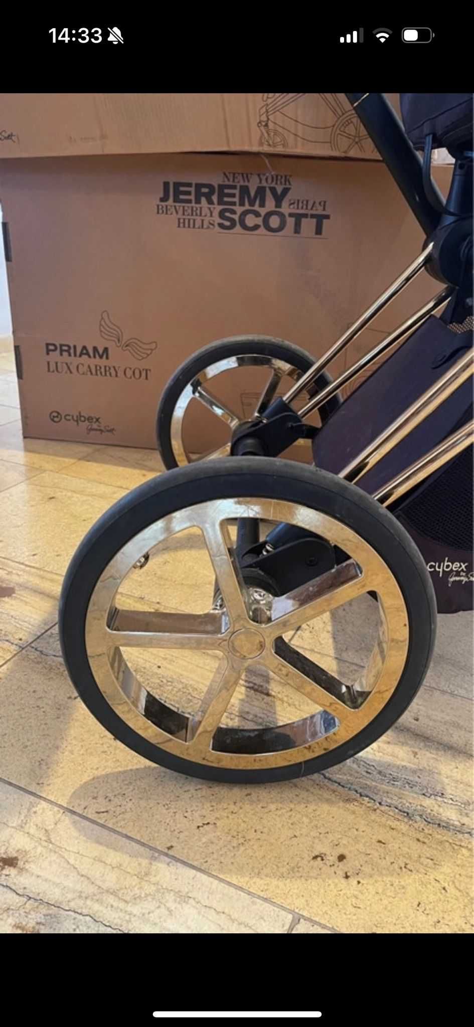 Cybex Priam by Jeremy Scott 4 w 1 + fotelik nosidełko + gratis