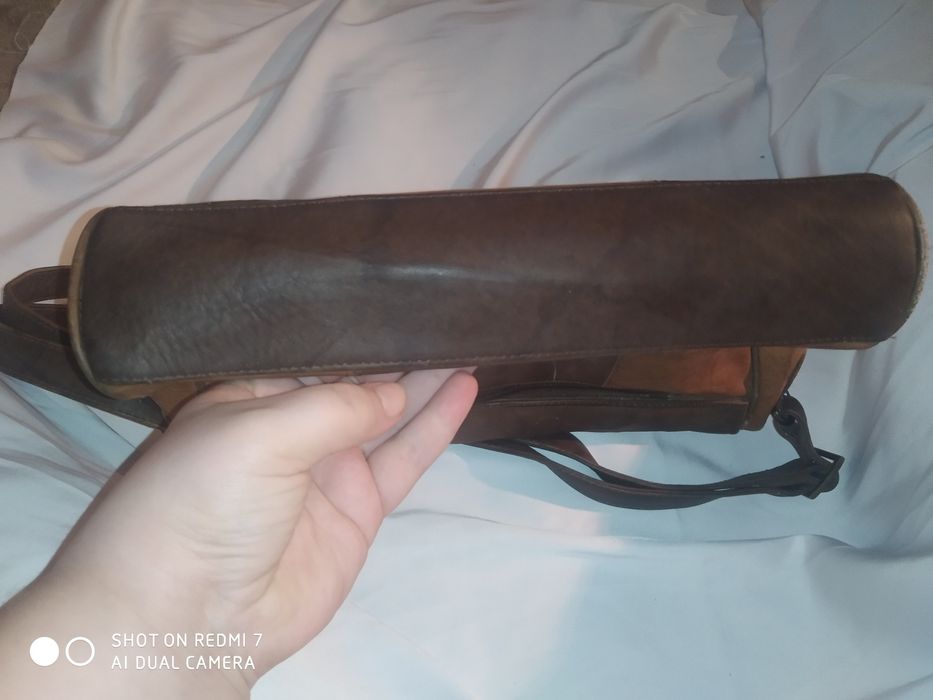 Винтажная кожаная женская сумка мессенджер LILLEY & SKINNER кожа