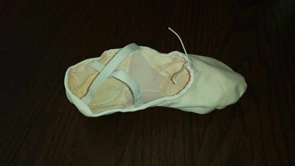 Sapatilhas de ballet split sole com elástico