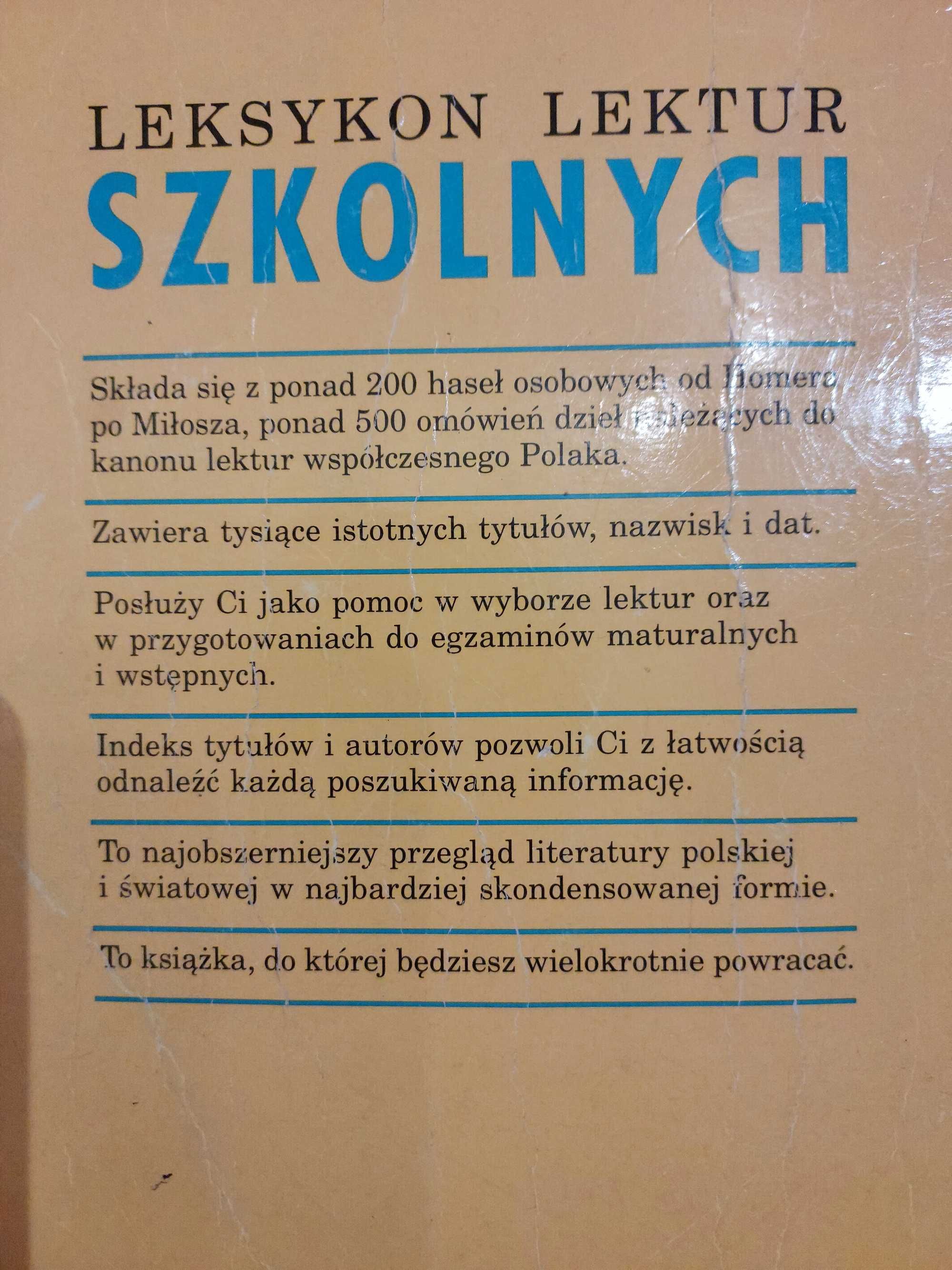 Leksykon lektur szkolnych / T.Miłkowski, J.Termer IV wydanie