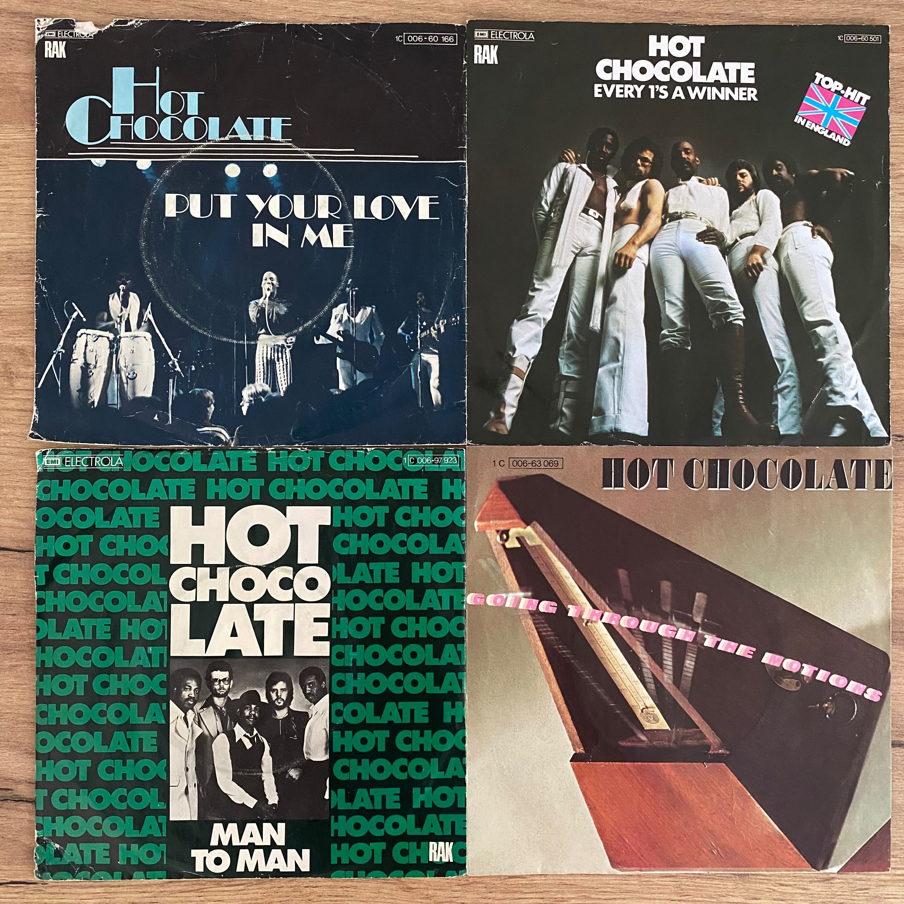 Hot Chocolate - Zestaw czterech płyt winylowych - Single Play 7"