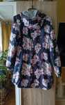 Cienka parka w kwiaty. TXM