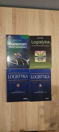 Zestaw książek z Logistyki logistyka transport Neider Blaik Krawczyk