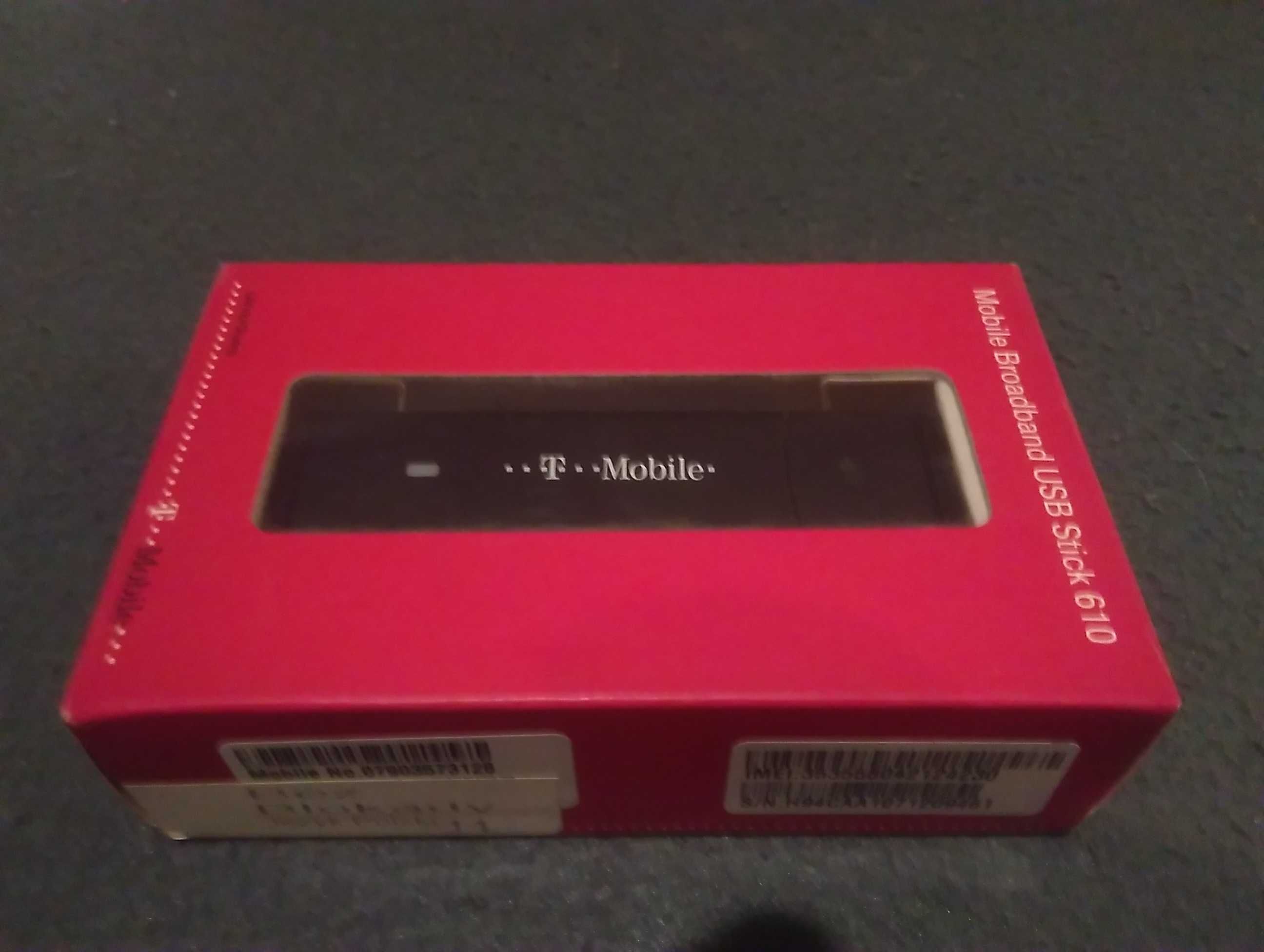 Modem USB sieci TMOBILE pasuje z każdą siecią GSM