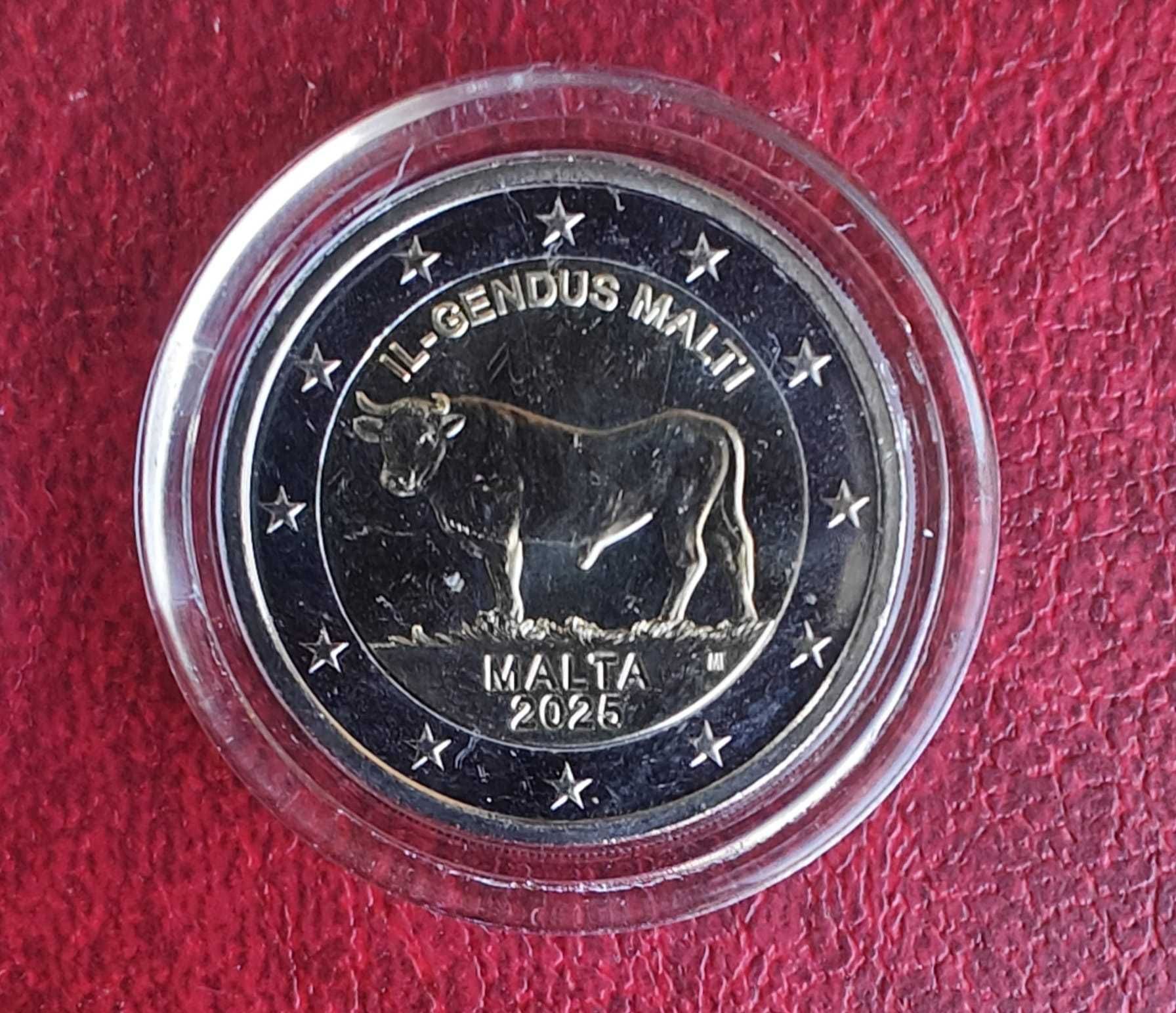Moedas Comemorativas de 2€ - Malta 2025 (2 modelos)