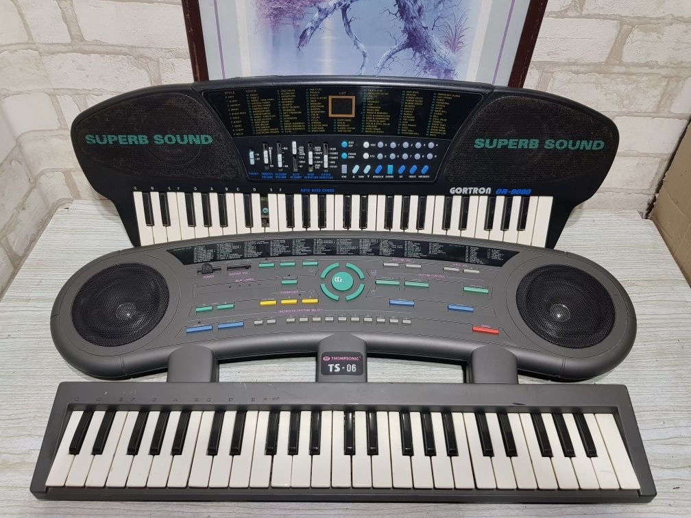 Синтезатор Gortron OR-9000,Thompsonic ts-06 на 49клавіш, б/у