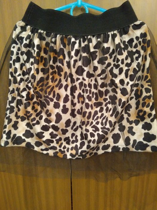 Спідниця в леопардовий принт