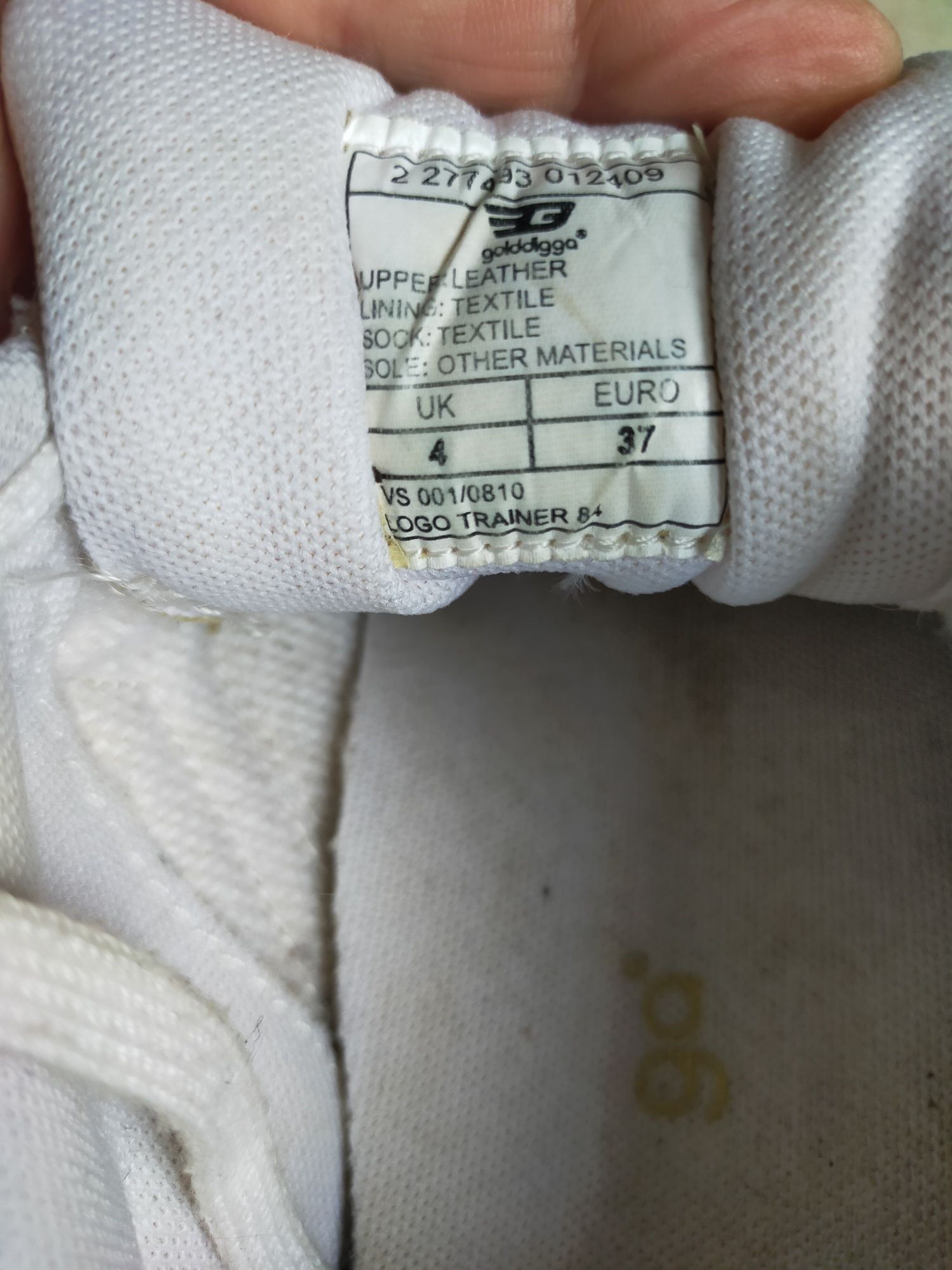 Buty sportowe sneakersy Golddigga 37 skórzane
