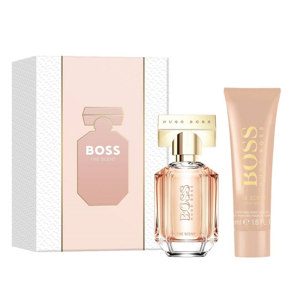 Hugo Boss The Scent for Her zestaw EDP 30ml + balsam do ciała 50ml