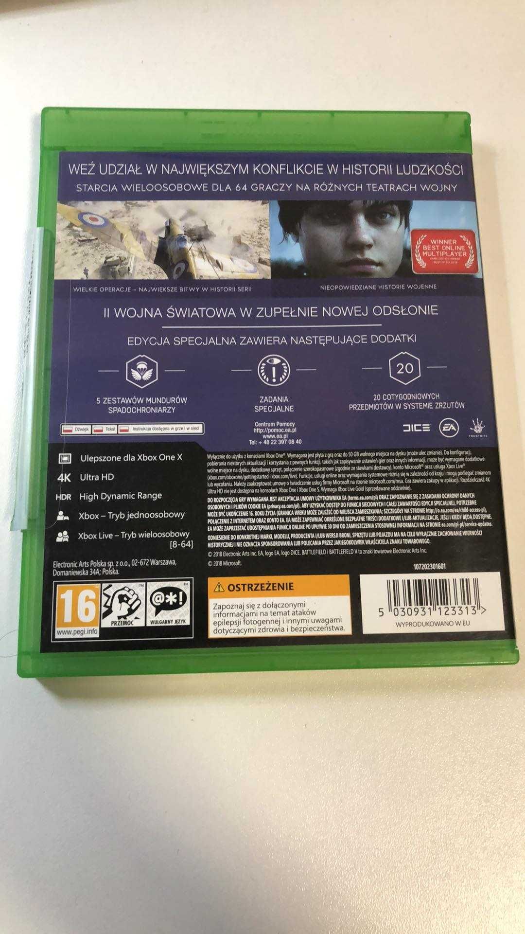 Battlefield V Deluxe Edition Xbox one