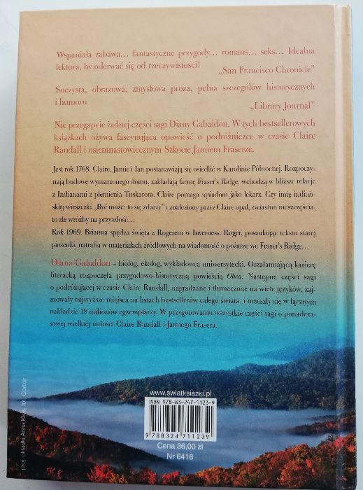 „JESIENNE WERBLE” Diana Gabaldon tom 1 – j. nowa