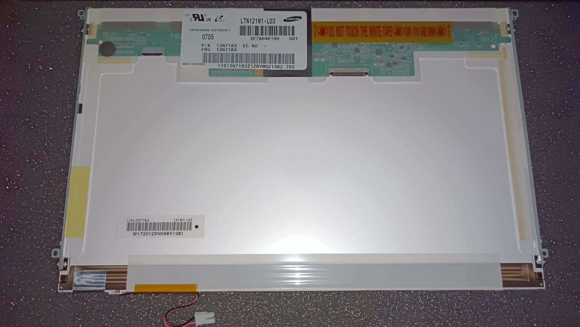 Ecrã 12.1" LCD Samsung LTN121W1-L03 (G)