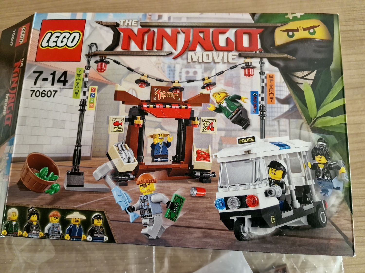 LEGO Ninjago Klocki LEGO Ninjago Pościg w NINJAGO City 70607
