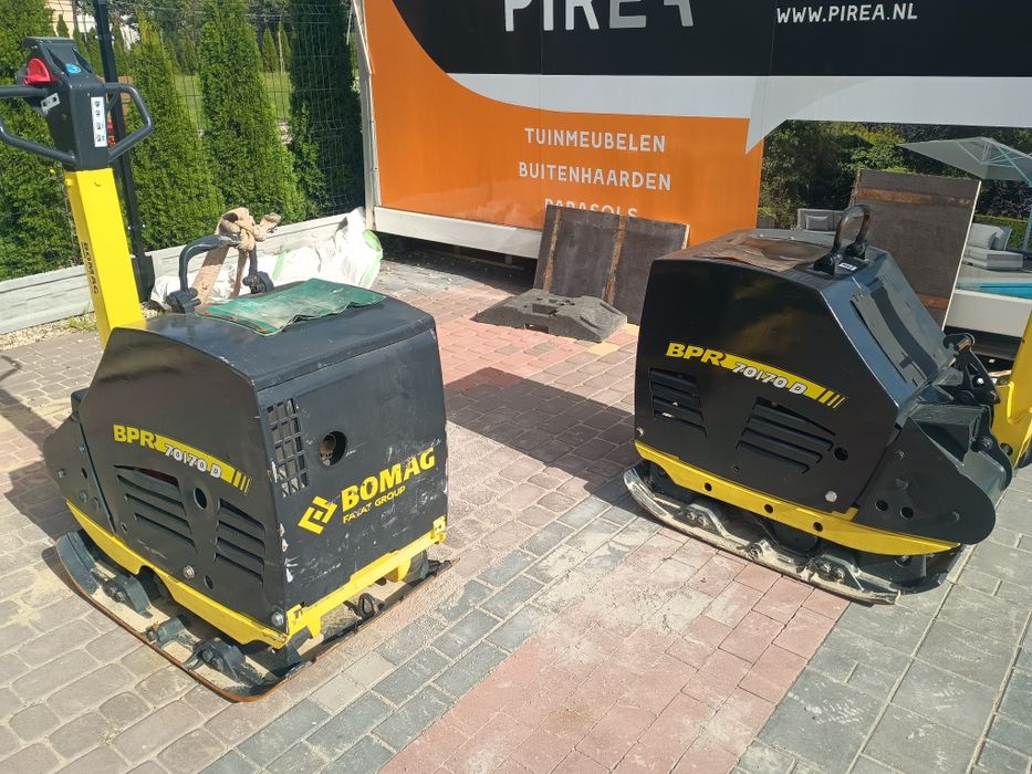 Bomag 70/70d 580kg. Brutto vat (Zagęszczarka 500 wacker)