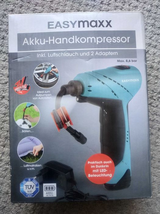 Kompresor ręczny Akku Easymaxx